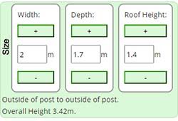 Control explanation - Porch Size