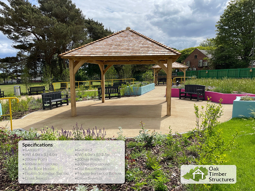 Oak Gazebos, Made Bespoke to Your Design