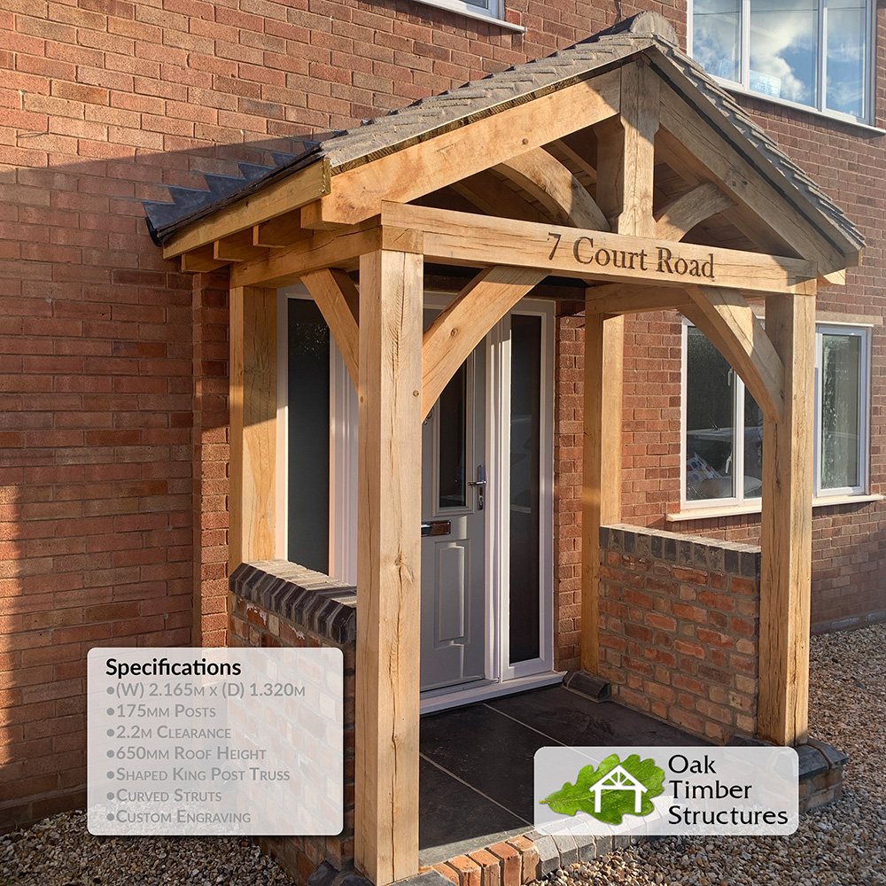 Solid Oak Porches, Made Bespoke For You
