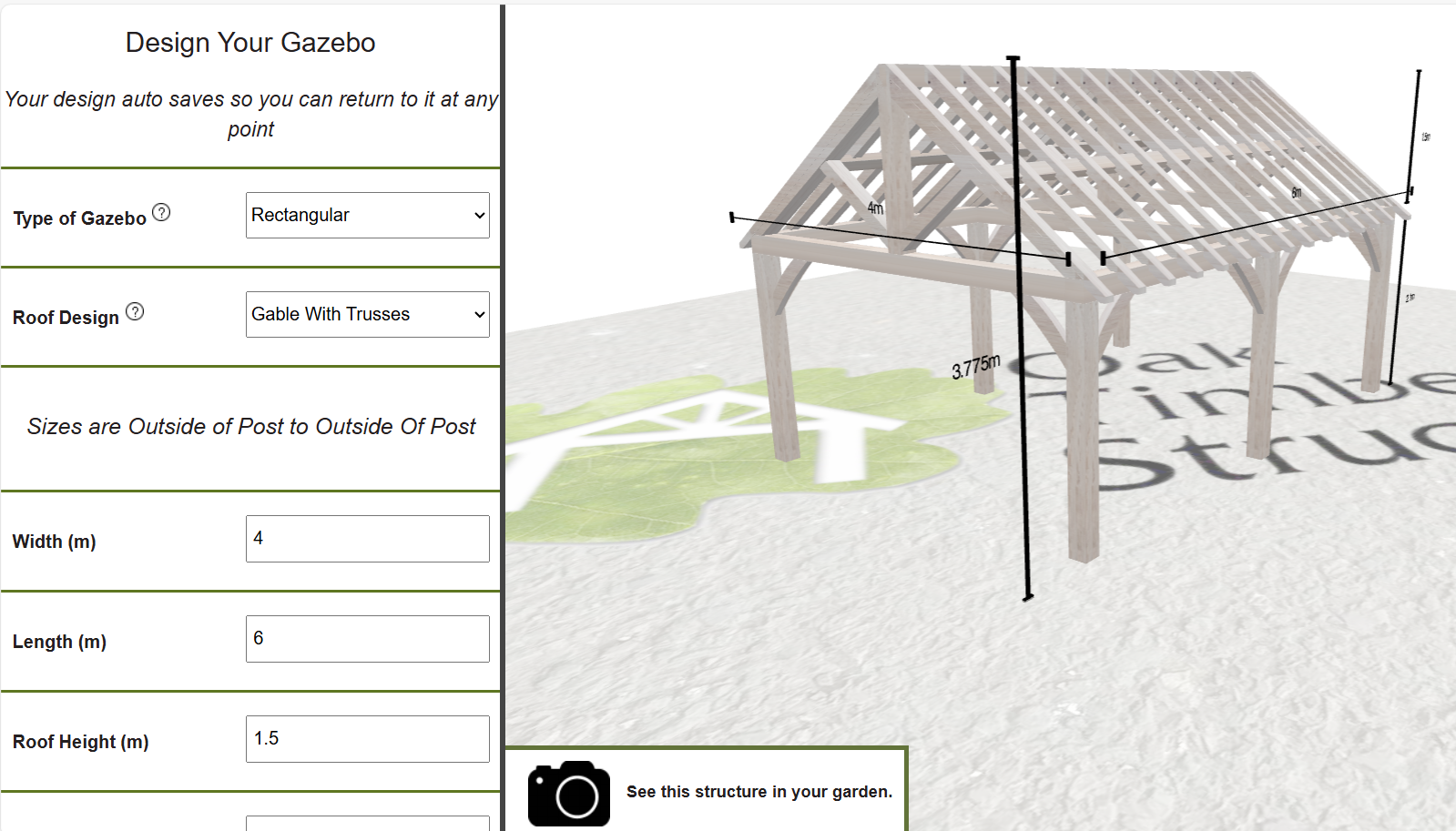 structure 3D web designer