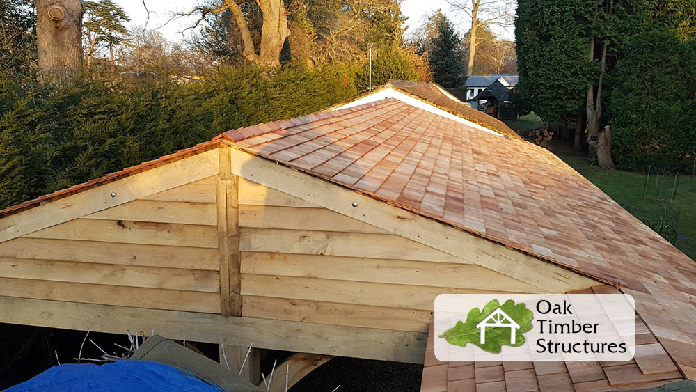 Solid Oak Garages Oak Timber Structures