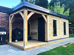 Solid Oak Garden Rooms - Oak Timber Structures