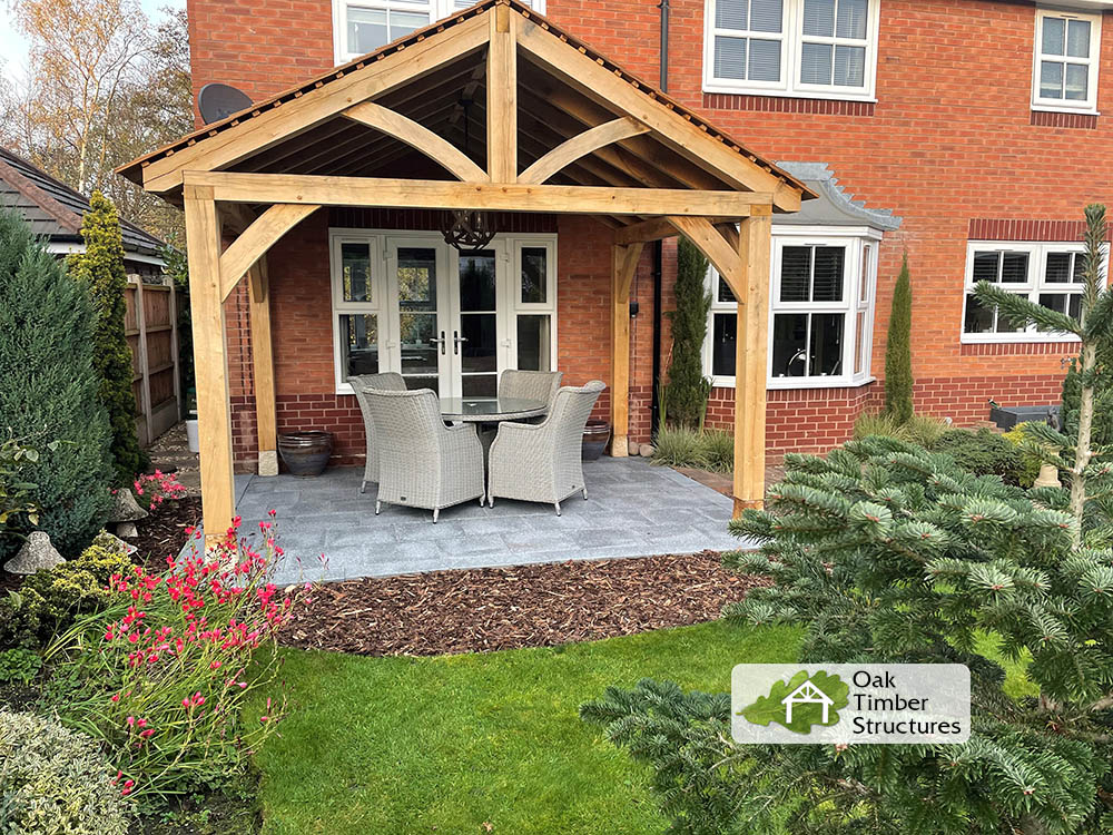 Solid Oak Gazebos - Oak Timber Structures