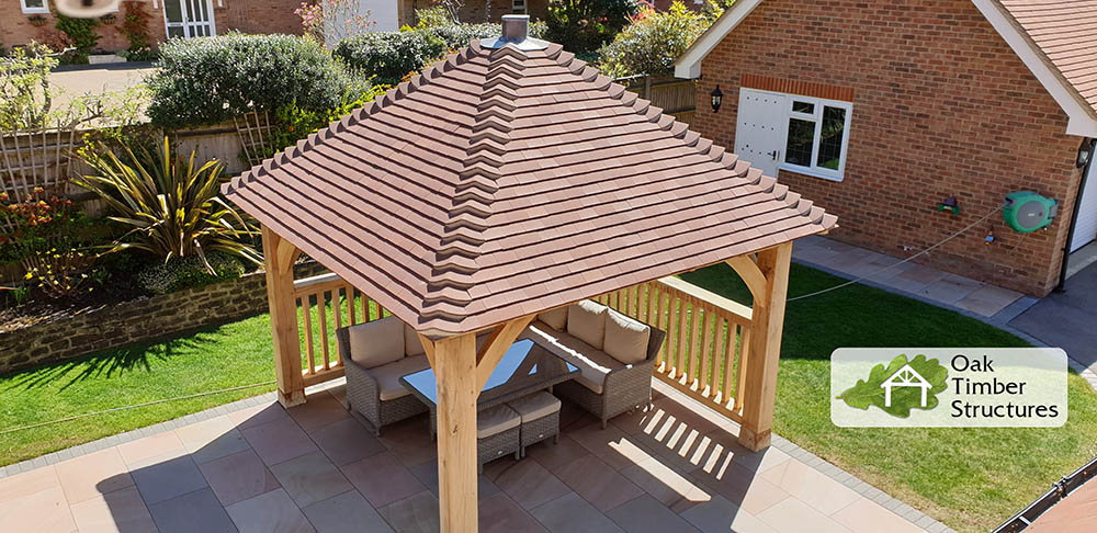 Solid Oak Gazebos - Oak Timber Structures