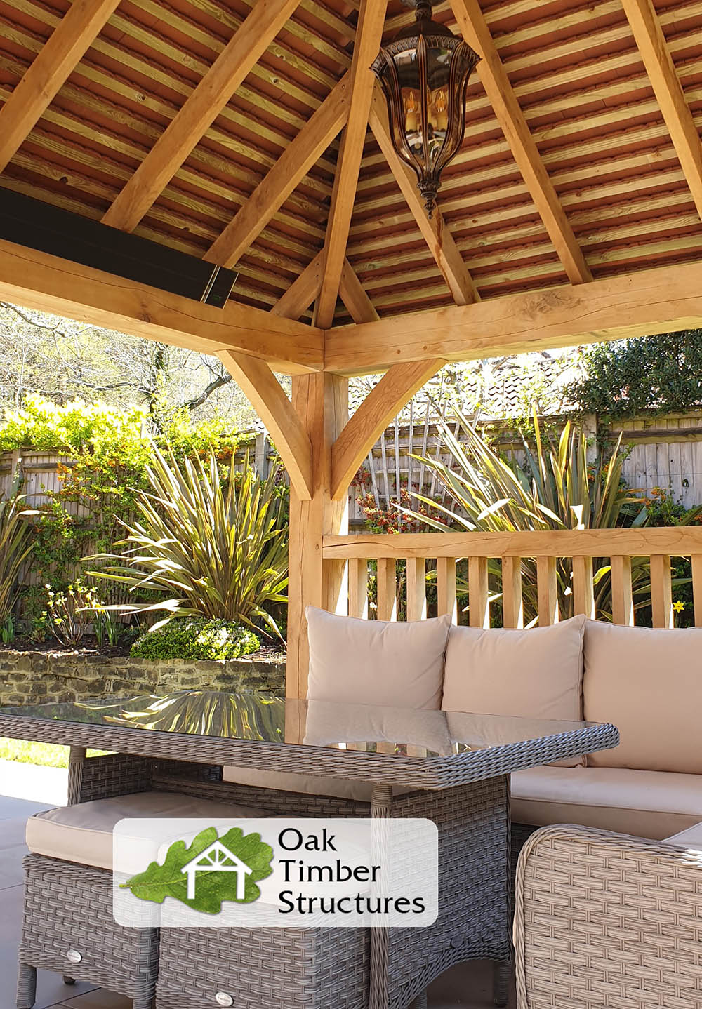 Solid Oak Gazebos - Oak Timber Structures