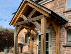 Solid Oak Porches, Made Bespoke For You